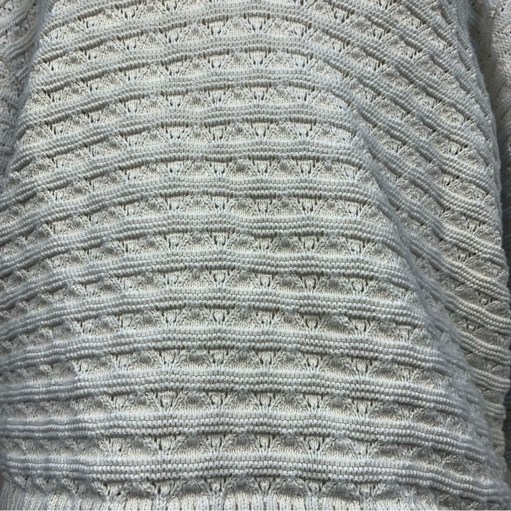 Veronica Beard Bracia Pointelle V Neck Sweater - Picture 8 of 15